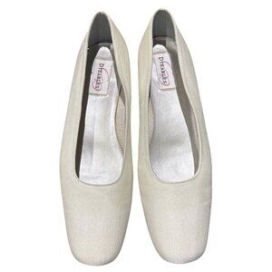 Satin Dyable Pumps Shoes Size 8.5W